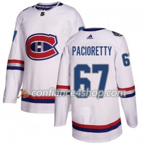 Adidas Maillot de Hockey Montreal Canadiens Max Pacioretty 67 2017-2018 Blanc Classic Authentic - Homme